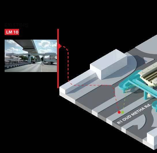 Metro station connectivity isometric, R1058