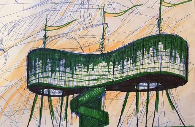 Architectural sketch